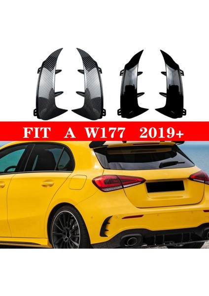 Parlak Siyah Arka Tampon Splitter Spoiler Arka Canard Hava Firar Trim Için Benz A Sınıfı W177 A180 A200 A250 A45 2019 + (Yurt Dışından) fiyatları