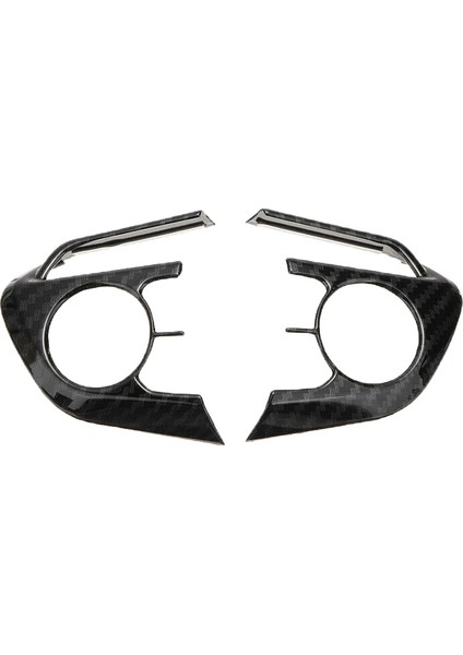 Toyota Rav4 2019-2020 Için Direksiyon Düğmeleri Çerçeve Çıkartmalar Karbon Fiber Kapak Trim (Yurt Dışından)