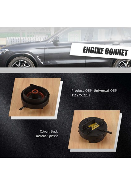 11127552281 Motor Hava Valfi Caps Kapak Bmw E60 E65 E66 E70 E83 E88 E85 E90 E91 E92 F10 N52 128I 328I 528I X3 X5 Z4 Kap (Yurt Dışından) modelleri