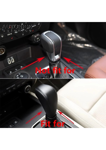 Araba Iç Vites Topuzu Kapak Trim Dekoratör Etiket Ford Ranger Everest Endeavor 2015-2020 2021 Aksesuarları (Yurt Dışından) modelleri