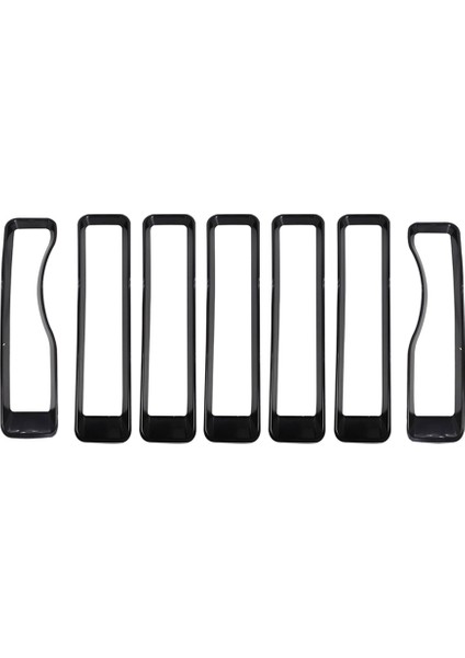 Siyah Ön Izgara Çerçevesi Far Halkası Örgü Halkası Wrangler 2018 Için Yeni Model Jeep Dış Modifikasyon (Yurt Dışından) fırsatları