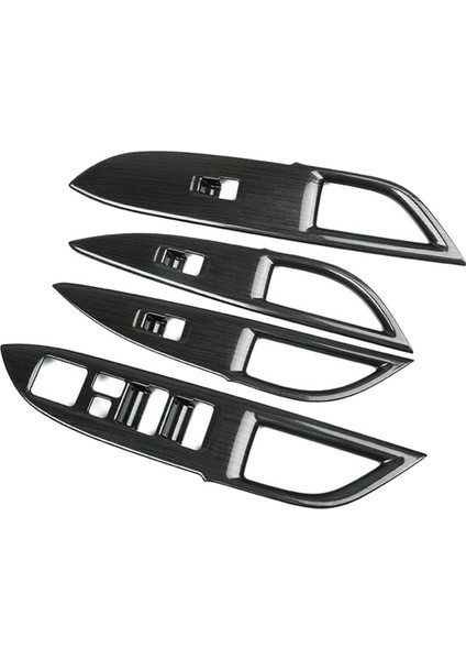 Pencere Düğme Kapağı Aşınma Önleyici Parçaları Iç Trim Şekillendirici Koruma Araba Aksesuarları Mitsubishi Outlander 2016-2019 Için (Yurt Dışından)