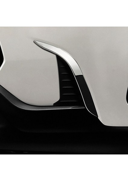 Toyota Corolla Cross 2020 2021 Için Abs Krom Ön Arka Sis Lambası Lambası Göz Kapağı Kaş Kapağı Trim Kalıplama Çerçeve Garnitür (Yurt Dışından)