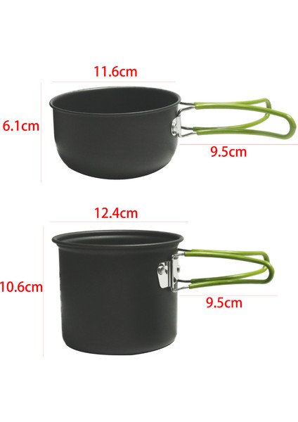 Açık Çok Fonksiyonlu 1-2 Kişi Sofra Takımı ile Portatif Tencere Seti (Yurt Dışından) fırsatları