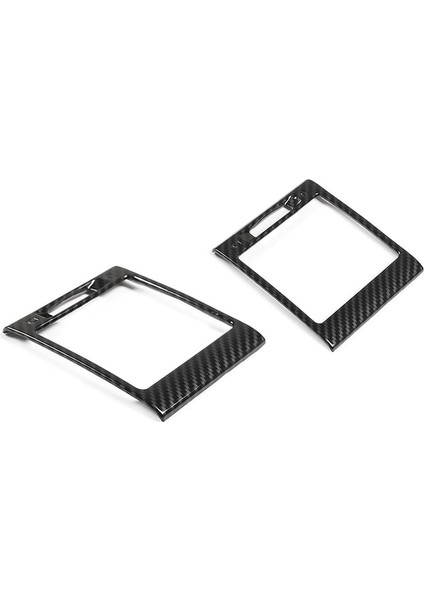 2 Adet Karbon Fiber Konsol Yan Klima Çıkışı Krom Çerçeve Trim Için Mercedes Benz G-Class W463 G500 2004-2018 (Yurt Dışından) modelleri