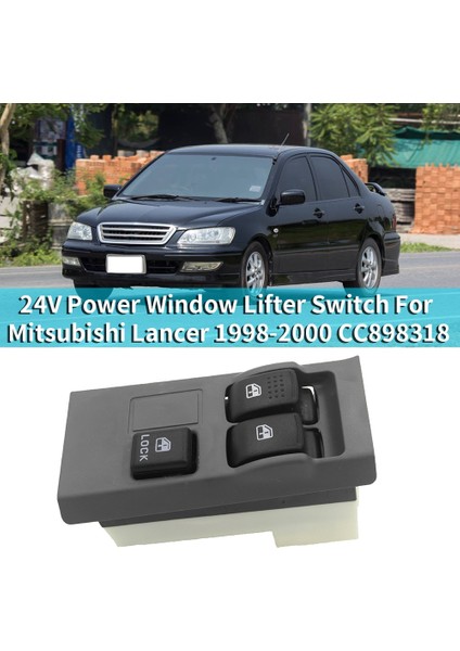 Mitsubishi Lancer 1998-2000 CC898318 Için 24V Araba Ön Sol Elektrikli Cam Kaldırıcı Anahtarı (Yurt Dışından) fiyatları