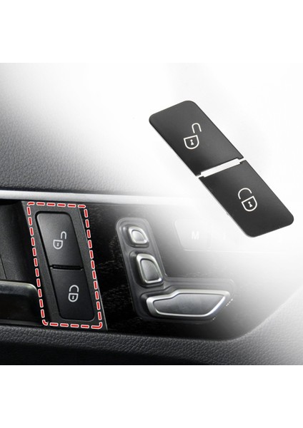 Ön Kapı Kilidi Anahtarı Mercedes C Sınıfı Için W204 W207 Seviye Merkezi Kilit Anahtarı Düğmesi E Sınıfı Için W212 W166 W246 (Yurt Dışından)