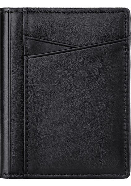 Erkekler Çok Fonksiyonlu Kraft Kart Çoklu Kart Cüzdanı (Yurt Dışından)