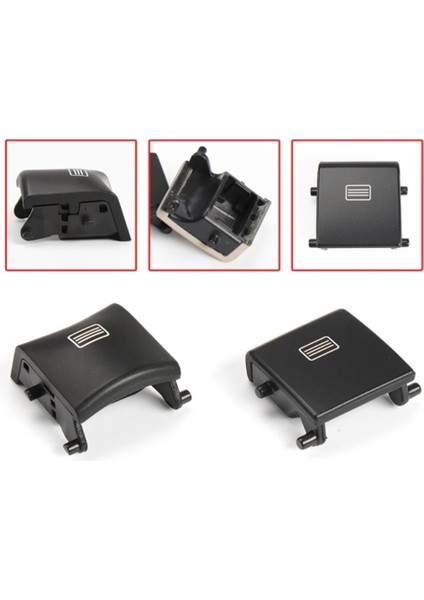 Mercedes W166 W292 W463 Araba Sunroof Cam Anahtarı Düğme Kapağı Plastik Benz ml Gle Gls Siyah (Yurt Dışından)