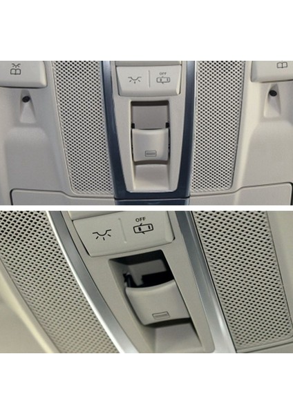 Mercedes W166 W292 W463 Araba Sunroof Cam Anahtarı Düğme Kapağı Plastik Benz ml Gle Gls Siyah (Yurt Dışından)
