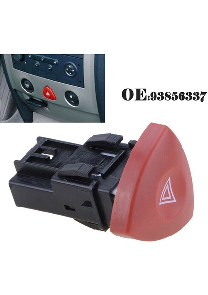 Renault Laguna Master Trafic Espace Vel Satis Için Acil Tehlike Uyarı Anahtarı/opel Vivaro 8200442724 93856337 (Yurt Dışından)