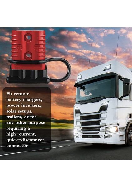 Adet 175A 1/0 Awg Pil Güç Bağlantı Kablosu Hızlı Bağlantı Bağlantı Kesme Kiti Anderson Konnektörü Için Araba Atv Vinç (Yurt Dışından) modelleri