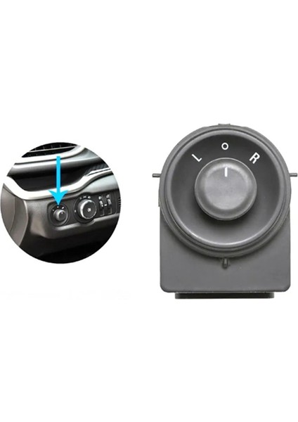 Dış Dikiz Aynası Kontrol Anahtarı Chevrolet Sonic Aveo T300 Spark Parça Numarası 95328440 95460071 (Yurt Dışından)