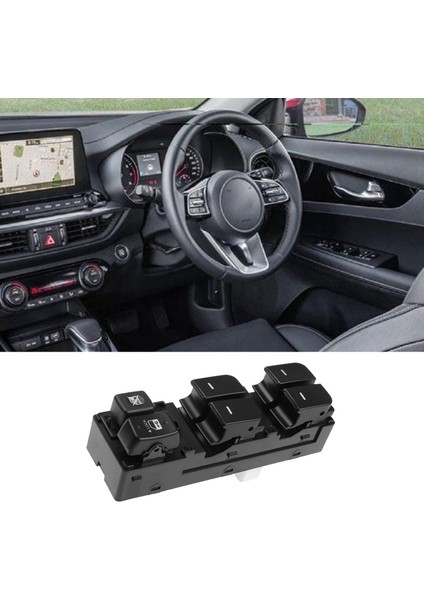 Sağdan Direksiyon Rhd Güç Ana Pencere Anahtarı Cam Pencere Kaldırıcı Ana Anahtar Kia Cerato 935701M600WK Için (Yurt Dışından)