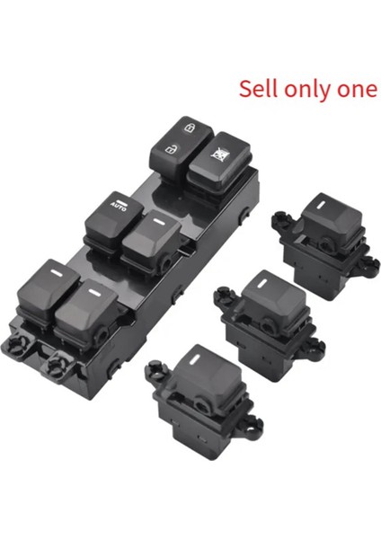Araba Elektrikli Cam Anahtarı Düğmesi Kia Picanto 2011-2016 Için 935751Y000 93575-1Y000 (Yurt Dışından) fiyatları