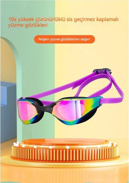 Yetişkin Hd Anti-Sis Eğitim Yüzme Gözlüğü Küçük Çerçeve Şeffaf Yüzme Gözlüğü (Yurt Dışından) fiyatları