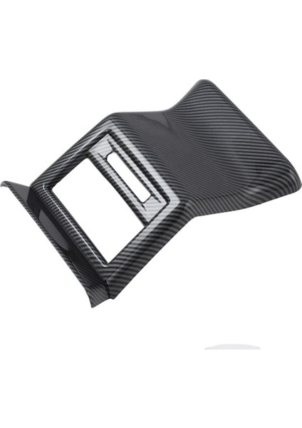 Id.4x Id.4 Id4 2021 2022 Karbon Fiber Araba Arka Hava Çıkış Havalandırma Kapağı Trim Anti-Kick Dekorasyon Çıkartması Aksesuarları (Yurt Dışından)