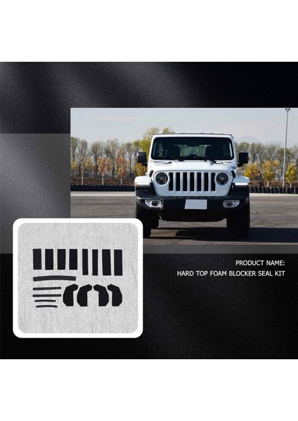 Jeep Wrangler Jk 2007-2018 Için Sert Üst Köpük Engelleyici Conta Kiti 68026937AB 13510.70 (Yurt Dışından)