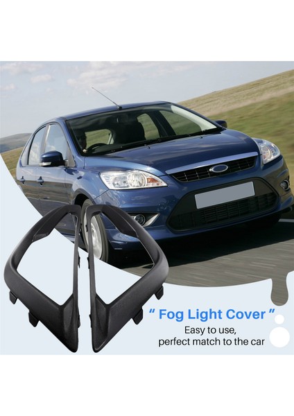 Ford Ecosport 2018-2012 Için Ön Sis Aydınlatma Koruması Far Çerçeve Trim GN15-15A298-AAWD GN15-15A299-AAWD (Yurt Dışından) fırsatları