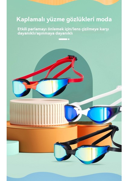 Yetişkin Hd Anti-Sis Eğitim Yüzme Gözlüğü Küçük Çerçeve Şeffaf Yüzme Gözlüğü (Yurt Dışından) modelleri