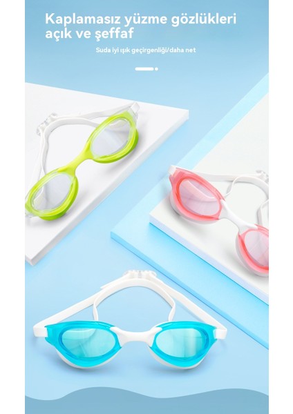 Yetişkin Hd Anti-Sis Eğitim Yüzme Gözlüğü Küçük Çerçeve Şeffaf Yüzme Gözlüğü (Yurt Dışından) fırsatları