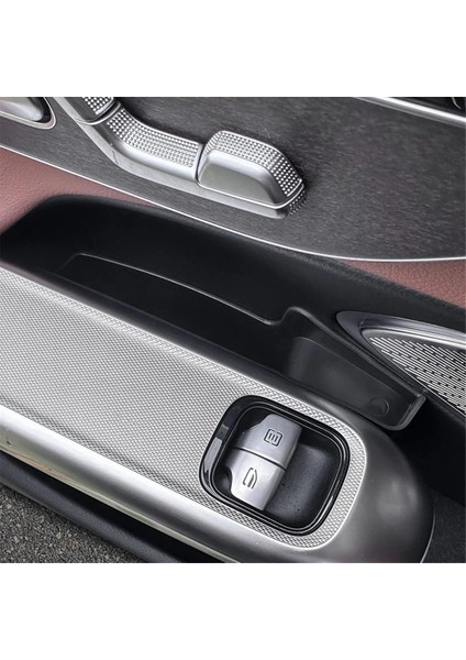 Mercedes Benz E Sınıfı Için W214 2024 Araba Kapı Saklama Kutusu Organizatör Tepsi Kapı Kolu Cep Ekleme, Arka Kapı (Yurt Dışından)