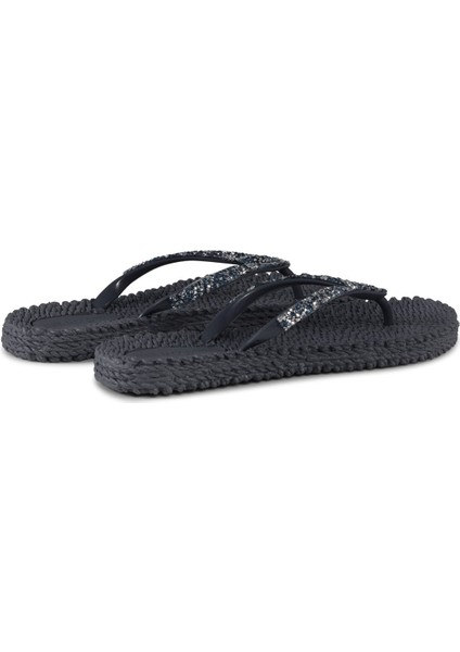 Ilse Jacobsen - CHEERFUL03G - Flip Flop With Glitter-Dark Indıgo indirimleri