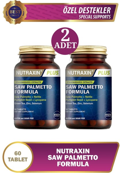 Saw Palmetto Formula 60 Tablet 2 Adet