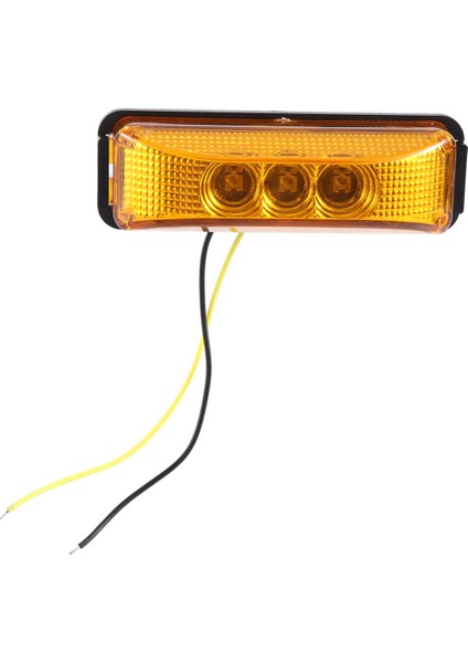 3 LED 3.9 Inç Araba Kamyon Yan Işaretleyici Işık Kuyruk Arka Lambalar Gösterge Işaretleyici 10-24 V Römork Rv Tekne Kamyon (Yurt Dışından)