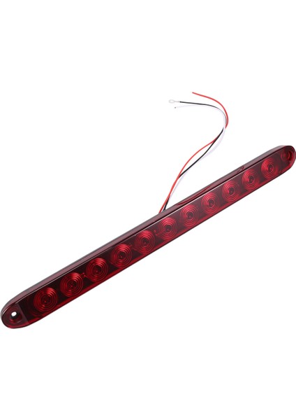 1 Adet Kırmızı 15 Inç 11 LED Işık Çubuğu Durdurma Dönüş Kuyruk 3rd Fren Lambası Kamyon Römork Kimlik Kimlik Çubuğu Su Geçirmez (Yurt Dışından) fiyatları