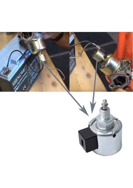 Briggs Stratton Için Yakıt Kapatma Solenoidi 846639 Çim ve Bahçe Ekipmanları Motorlarına FS-33R877-A1 Uyar (Yurt Dışından) fırsatları