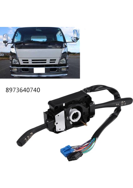 Araba Dönüş Sinyal Işığı Kontrol Işıkları Sinyal Silecek Kontrol Kombinasyonu Anahtarı 8973640740 Isuzu Npr Npr Nqr Gmc (Yurt Dışından)