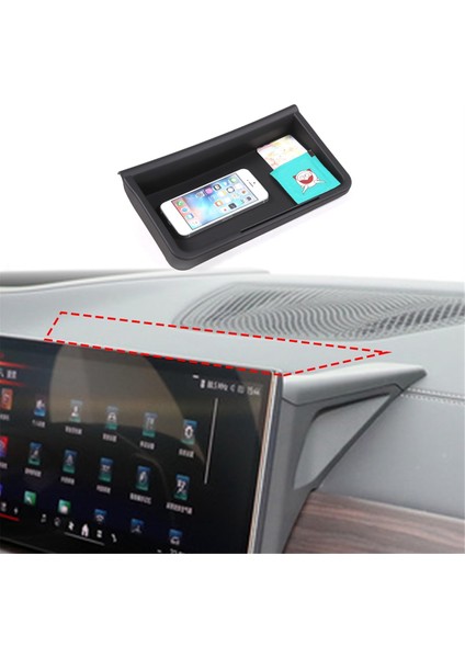 Bmw Için X5 X6 G05 G06 2023 2024 Araba Merkezi Kontrol Navigasyon Ekranı Arka Saklama Kutusu Organizatör Tepsi Aksesuarları (Yurt Dışından) modelleri