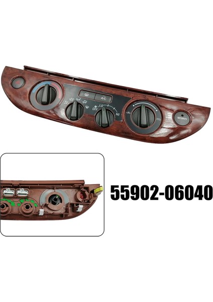 Pano Iklim Kontrolü Isıtıcı Klima A/c Anahtarı Paneli Çerçeve Havalandırma Düğmesi Meclisi Toyota Camry 2003-2006 Için (Yurt Dışından) fırsatları