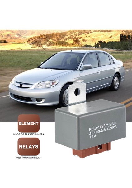Yakıt Pompası Ana Rölesi 39400-SM4-A00 Acura cl Integra Tl Honda Accord Civic Del Sol Cr-V Odyssey 3 1998-2002 (Yurt Dışından) fırsatları