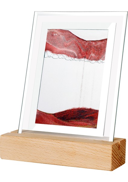 Yaratıcı 3D Stereo Bataklık Resim Masaüstü Başucu Dolap Süsleme Kum Saati Gece Lambası (Yurt Dışından)