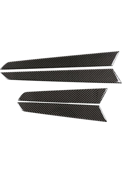 Araba Karbon Fiber Iç Kapı Paneli Kapak Trim Için Mercedes Benz C Sınıfı W204 08-13 (Yurt Dışından)