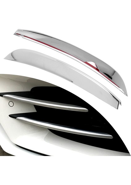 Ön Sis Lambaları Kapak Izgara Kaburgalar Etiket Dekorasyon Şeritleri Mercedes-Benz C Sınıfı Cla C118 CLA200 260 2020+ Krom (Yurt Dışından) fırsatları