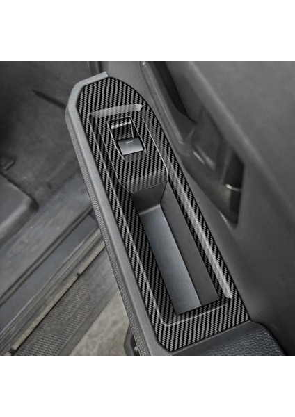 Araba Pencere Camı Kaldırma Kapağı Trim Pencere Anahtarı Düğmesi Paneli Çerçeve Toyota Tacoma 2024 Lhd Karbon Fiber Desen (Yurt Dışından) fiyatları