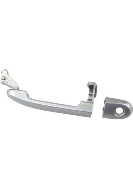 82641-EL12A Ön Sol Dış Kapı Kolu W/anahtar Deliği Nissan Versa 2007-2012 Için Dış Kolu Trim Krom 82641EL12A (Yurt Dışından)