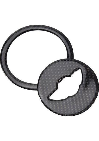 Mini Cooper R55 R56 R Serisi Aksesuarları Için Karbon Fiber Direksiyon Kapağı Etiket (Yurt Dışından)