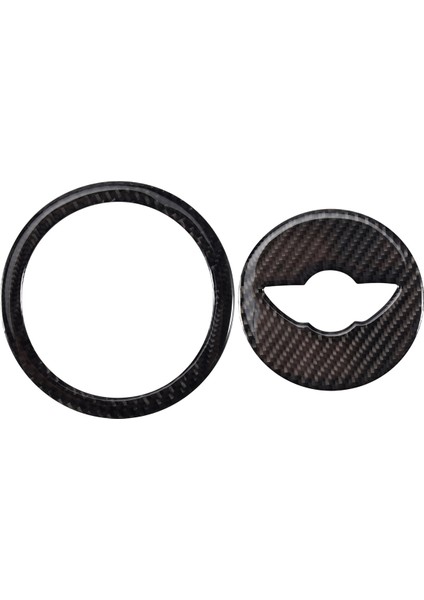 Mini Cooper R55 R56 R Serisi Aksesuarları Için Karbon Fiber Direksiyon Kapağı Etiket (Yurt Dışından) modelleri