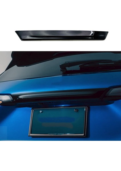 Araba Dış Parlak Siyah Arka Kapı Gövde Şerit Bagaj Kapağı Kenar Kalıplama Trimler Kapak Honda Zrv Zr-V Hr-V Hrv 2022+ (Yurt Dışından)