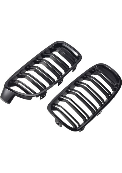 Parlak Siyah Araba Ön Böbrek Izgara Izgarası-Bmw 3 Serisi F30 F31 F35 2012-2018 (Yurt Dışından)
