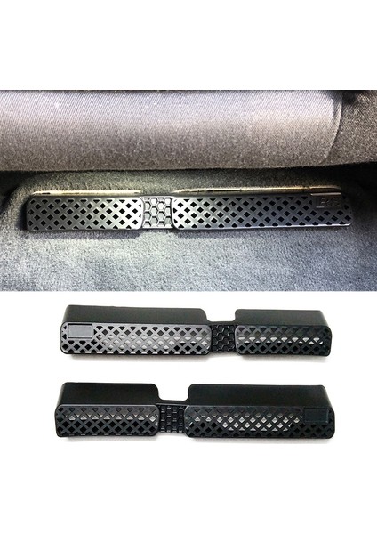 Araba Iç Aksesuarları-Audi Q5 09-17 Koltuk Altı Zemin Ac Isı Klima Kanalı Havalandırma Çıkışı Izgara Kapağı Trim (Yurt Dışından) fırsatları
