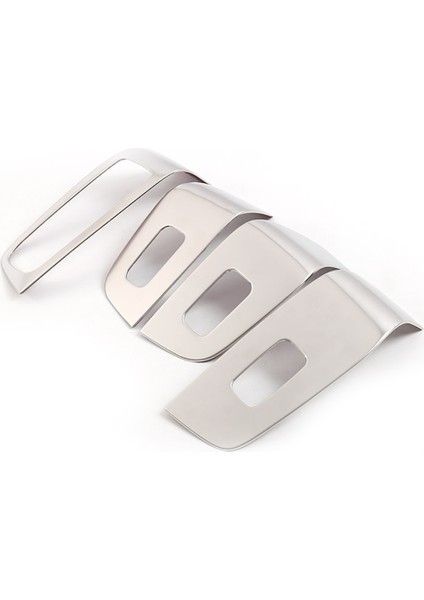 Paslanmaz Çelik Araba Cam Pencere Kaldırma Anahtarı Paneli Kapak Trim Dekor Mg Hs 2018 2019 2020 2021 Aksesuarları, Gümüş (Yurt Dışından)