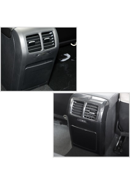 Karbon Fiber Arka Hava Çıkış Havalandırma Trim Koruma Kapağı Golf 6 Mk6 Için Anti-Kick Paneli - 2008-2012 (Yurt Dışından) fırsatları