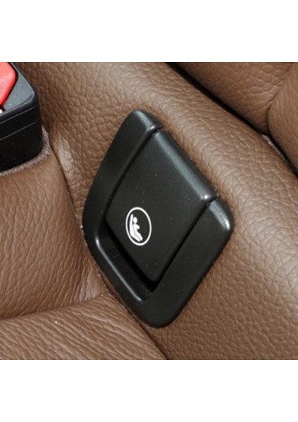 Araba Arka Koltuk Kancası Isofıx Kapak Çocuk Emniyeti Volvo V60 V90 XC40 XC60 S60 S90 Araba Arka Koltuk Kanca Siyah (Yurt Dışından)