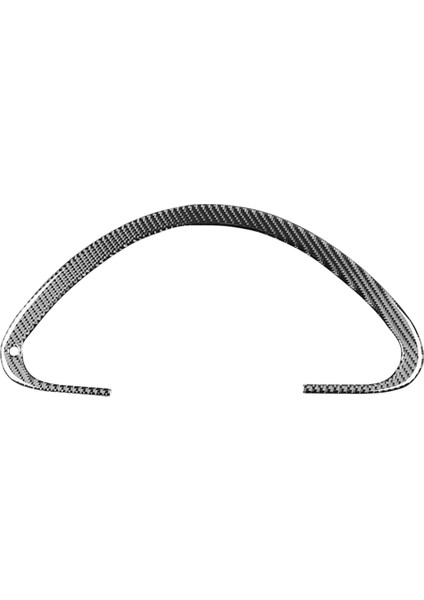 Karbon Fiber Mercedes Benz E-Class W211 2003-2009 Dashboard Kilometre Kapak Çerçeve Trim Iç Aksesuar (Yurt Dışından)