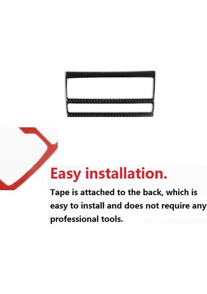 Mazda Için Cx5 Cx-5 2015 2016 Karbon Fiber Merkezi Kontrol Klima Düğmesi Anahtarı Paneli Kapak Trim Aksesuarları (Yurt Dışından) fırsatları